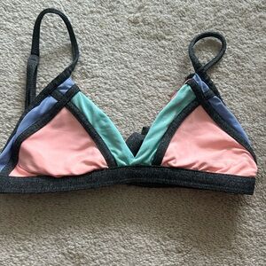 Maaji Reversible Fixed Triangle Bikini Top